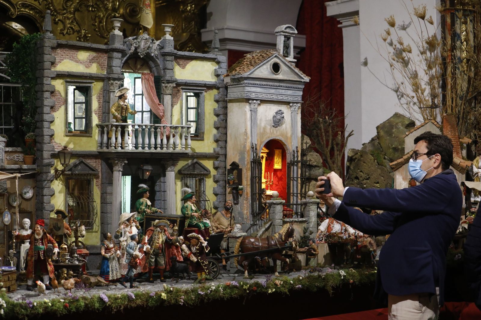 El belén napolitano de la Ermita de la Alegría de Córdoba, en fotografías