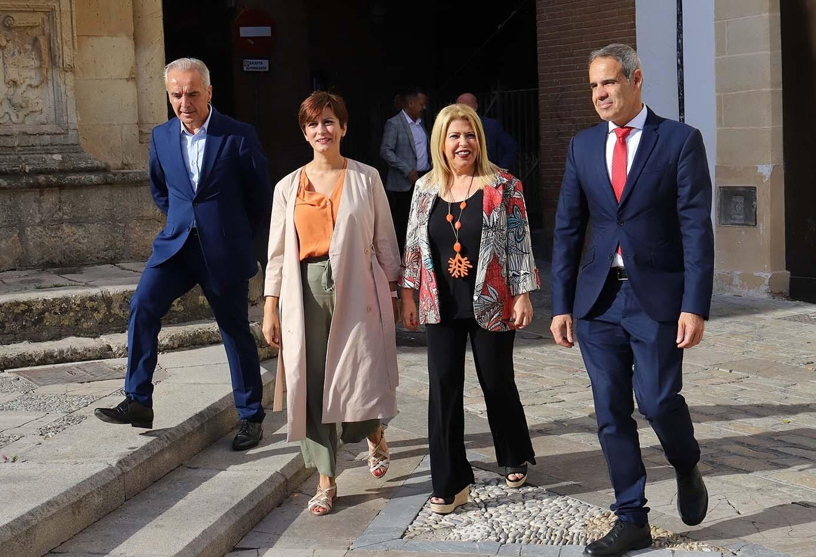 Visita a Jerez de Isabel Rodríguez, ministra de Política Territorial y portavoz del Gobierno
