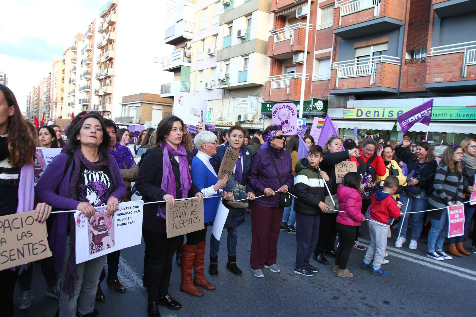 Imágenes de la Manifestación del día Internacional de la Mujer
