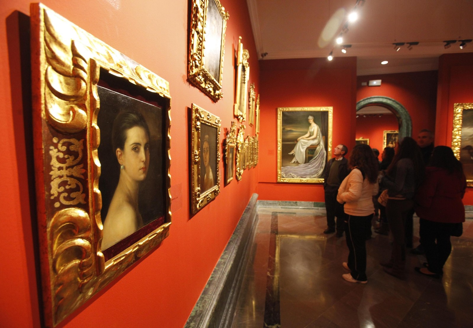 Exposición. El Museo de Julio Romero de Torres es uno de los centros culturales de Córdoba.