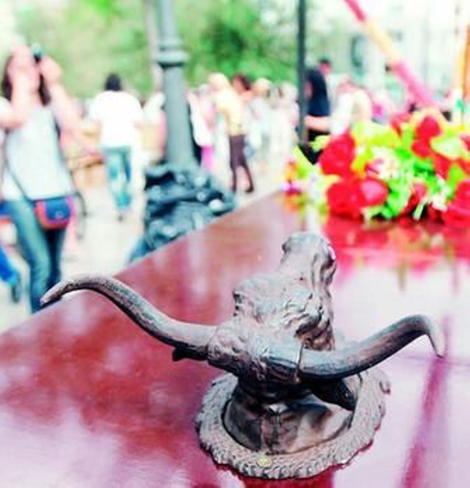 Un momento de la concentración.