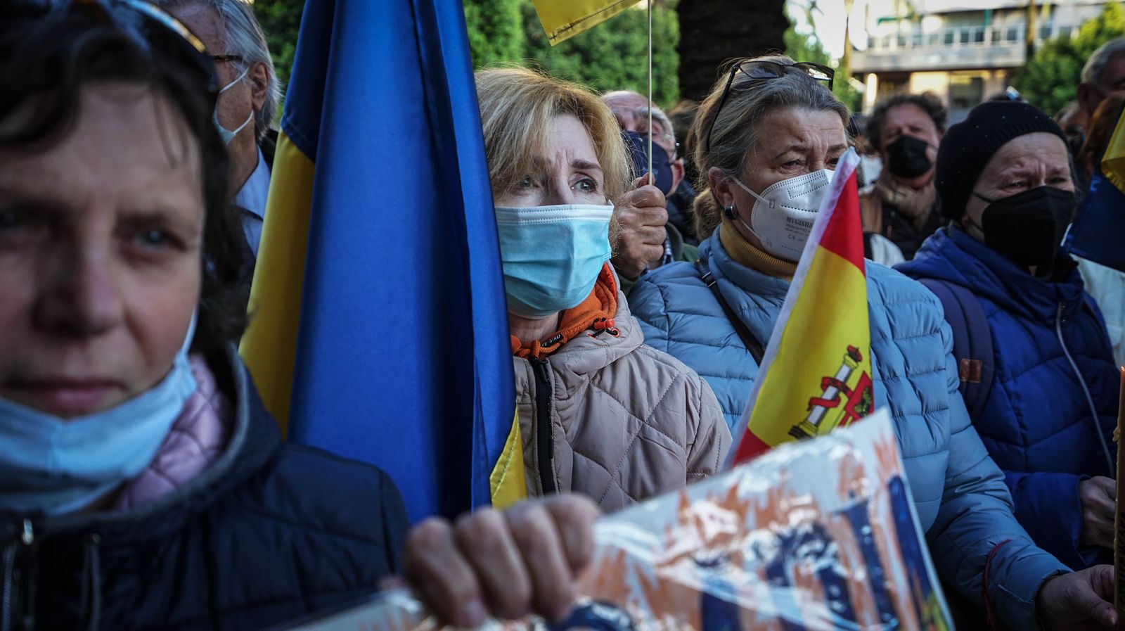 Concentración en Jerez por la paz en Ucrania
