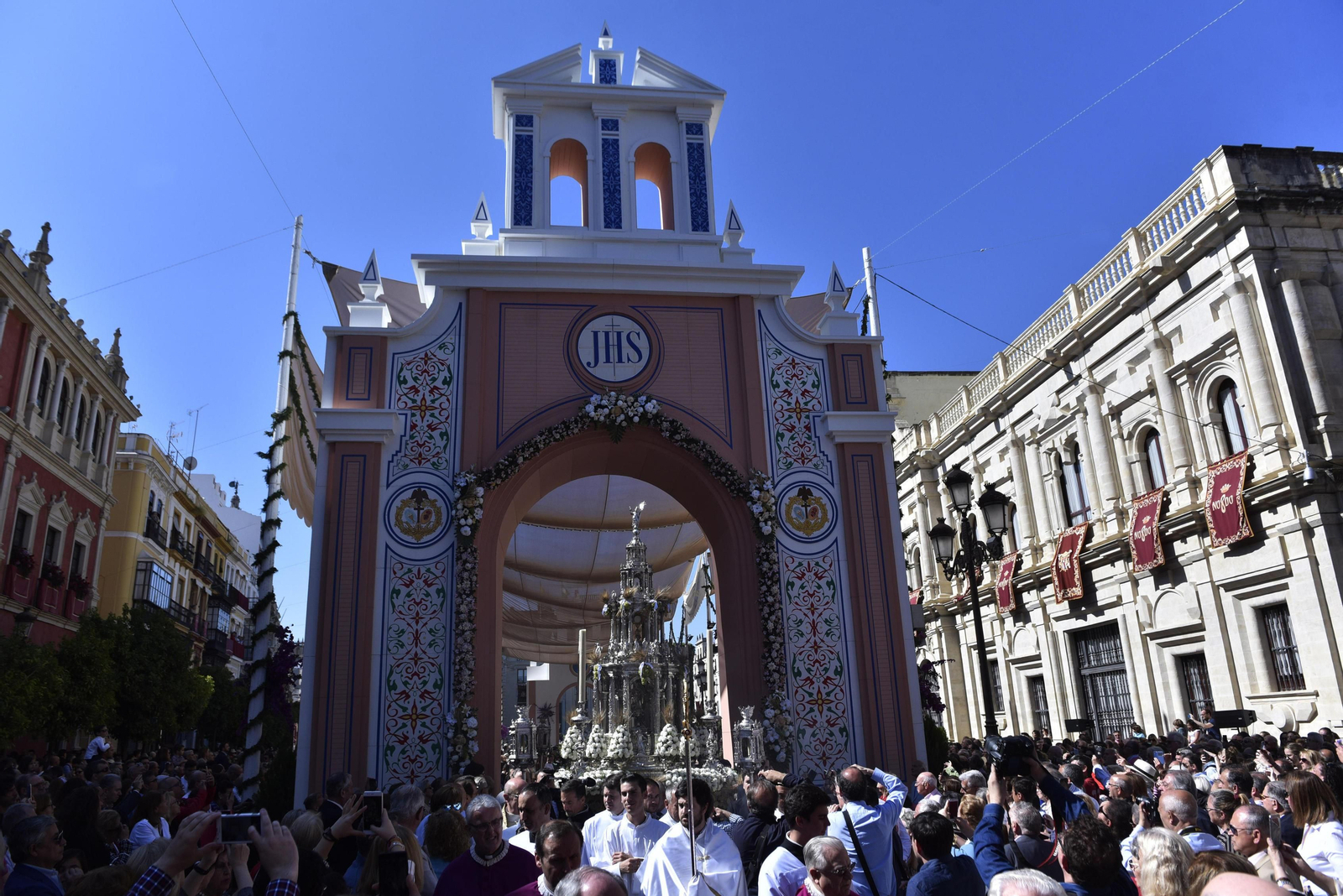 La procesión del Corpus en Sevilla