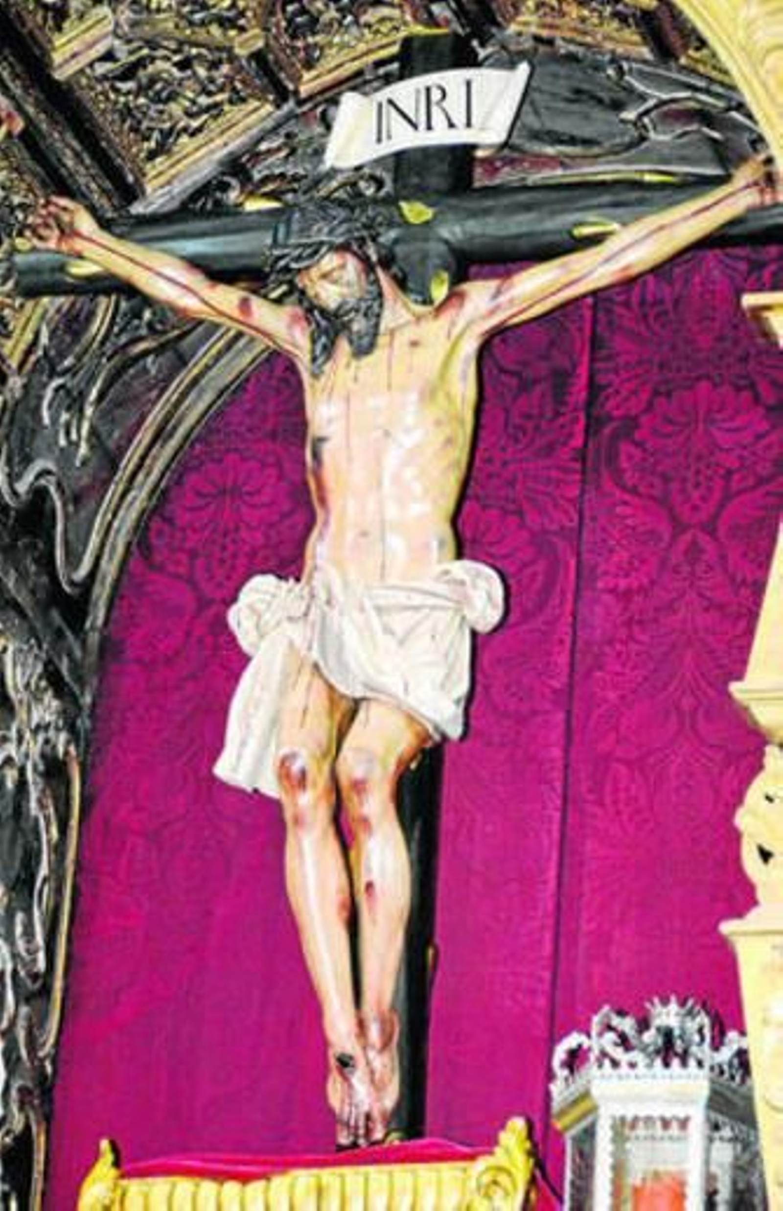 El Cristo del Humilladero de Azuaga, obra de Francisco de Ocampo.