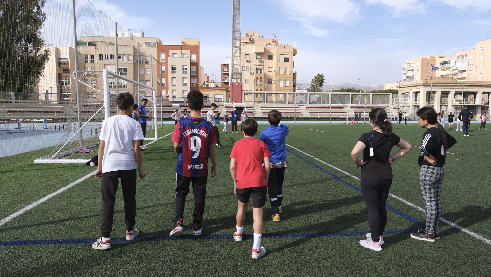 Imágenes de las paralimpiadas en Estadio Emilio Campra