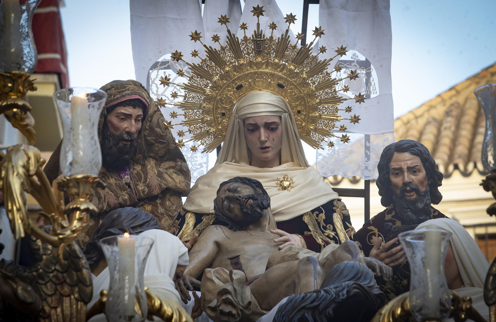 Las imágenes de la hermandad de La Mortaja