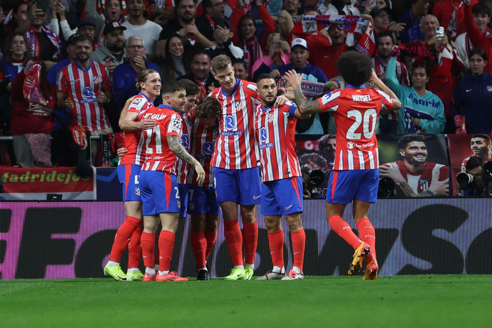 Las mejores imágenes del Atlético de Madrid en su duelo contra el Lille