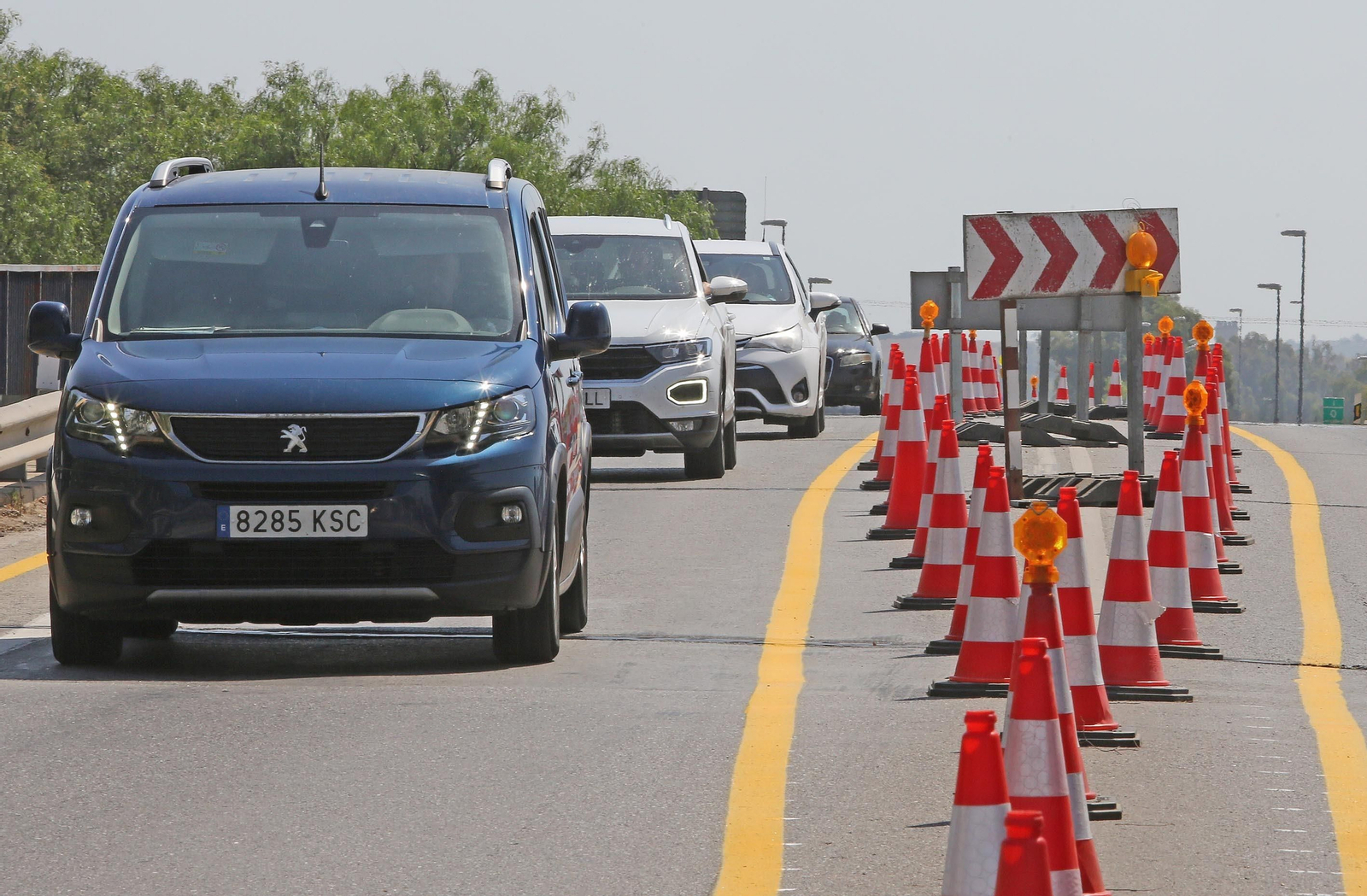 Preparativos para el Gran Premio de España de Moto GP en Jerez