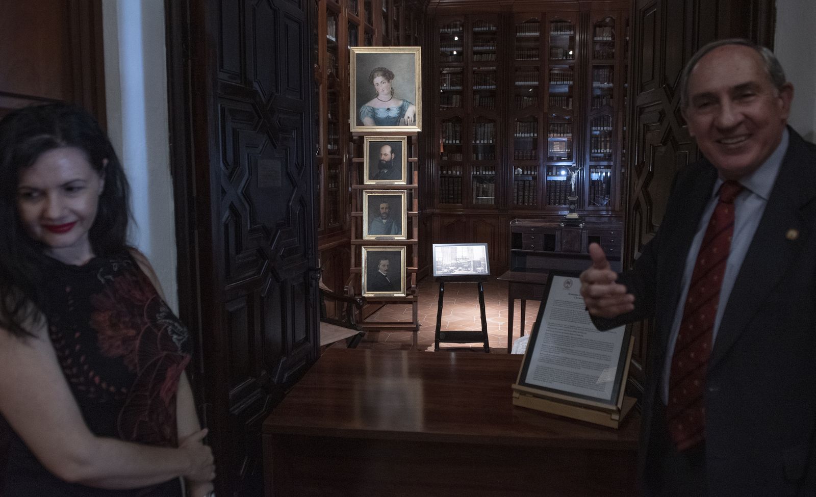 Las imágenes de la Inauguración de la exposición sobre Fernán Caballero