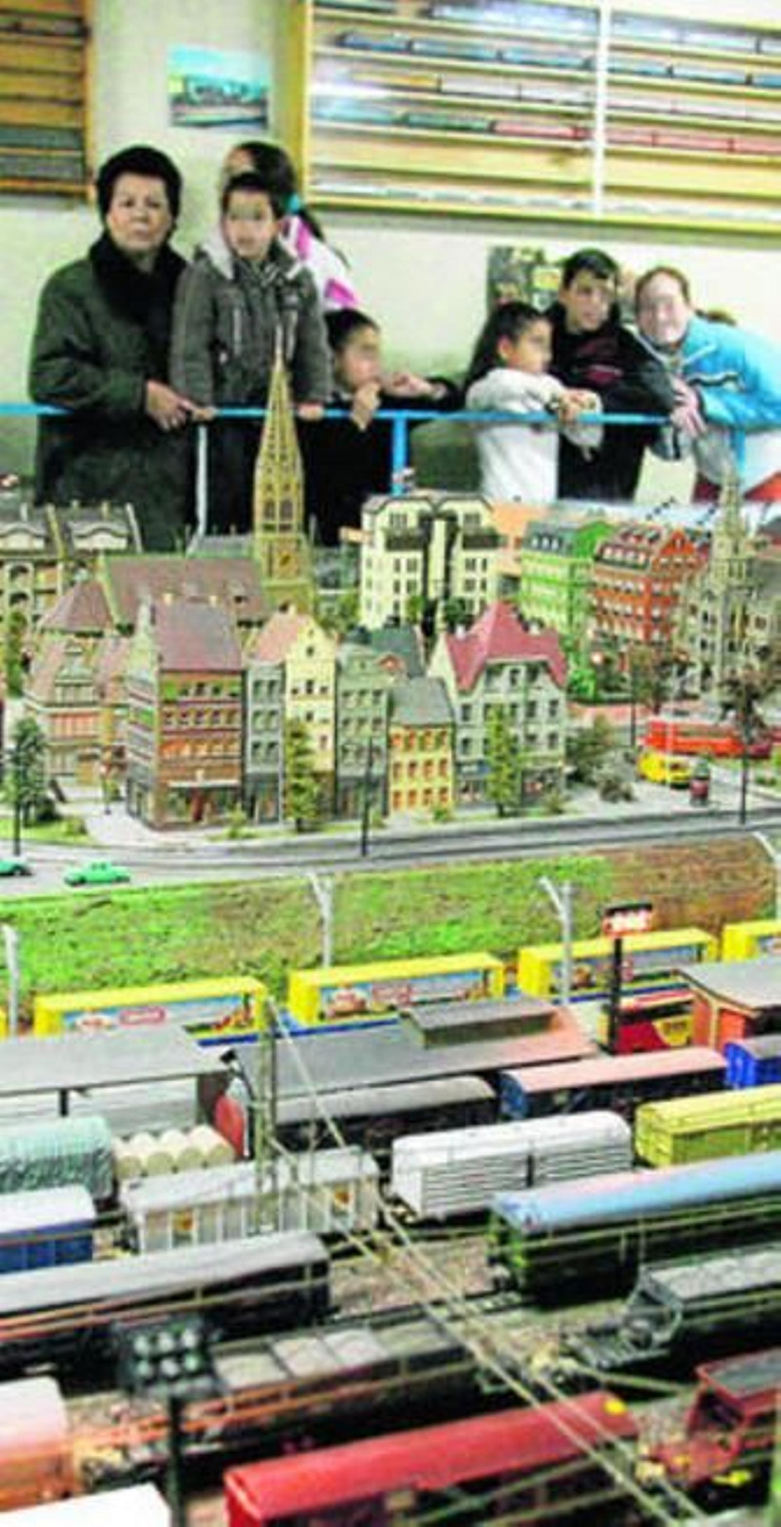 Maqueta-exposición de una edición pasada.