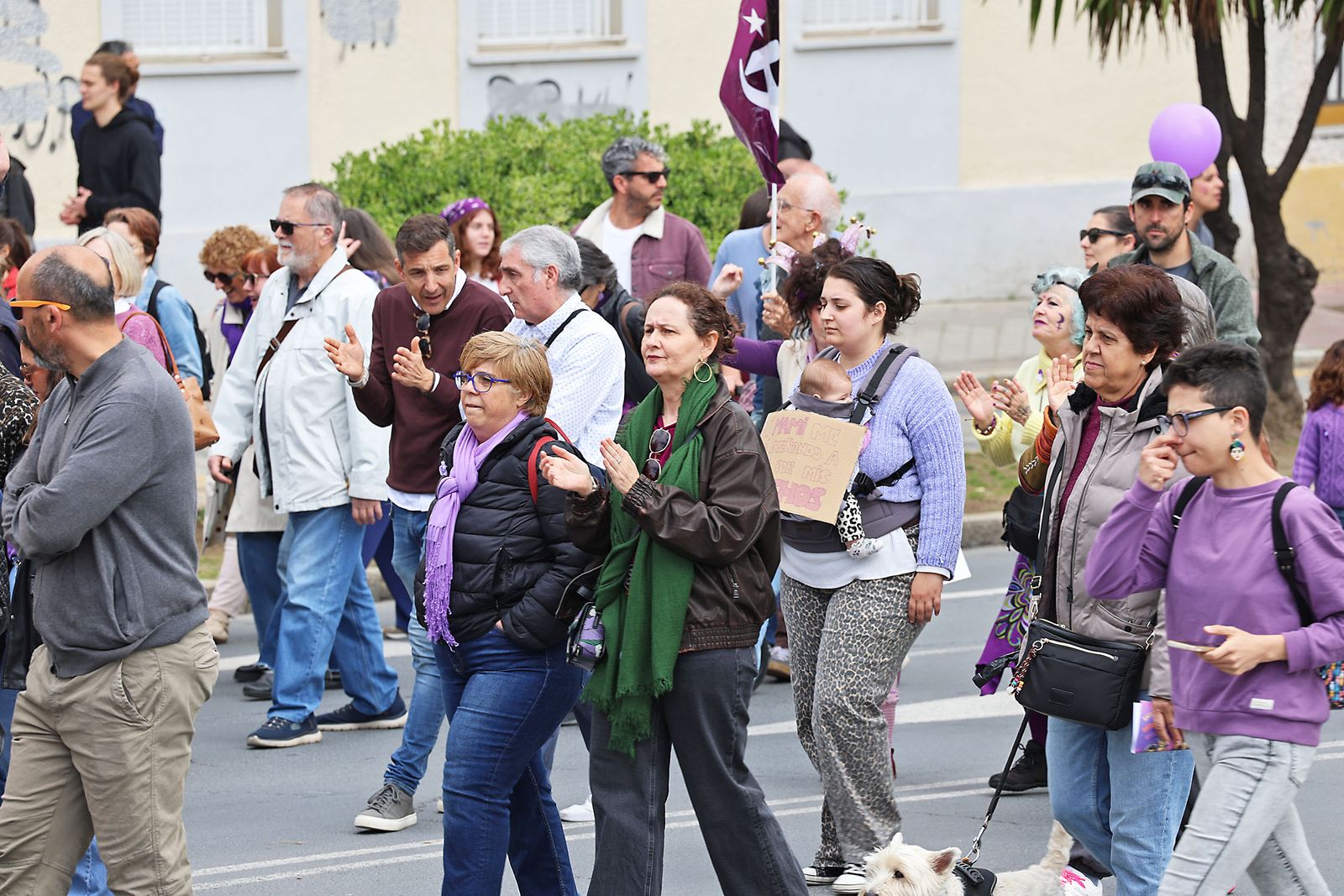 8M: Las fotografías de la manifestación del Día de la Mujer