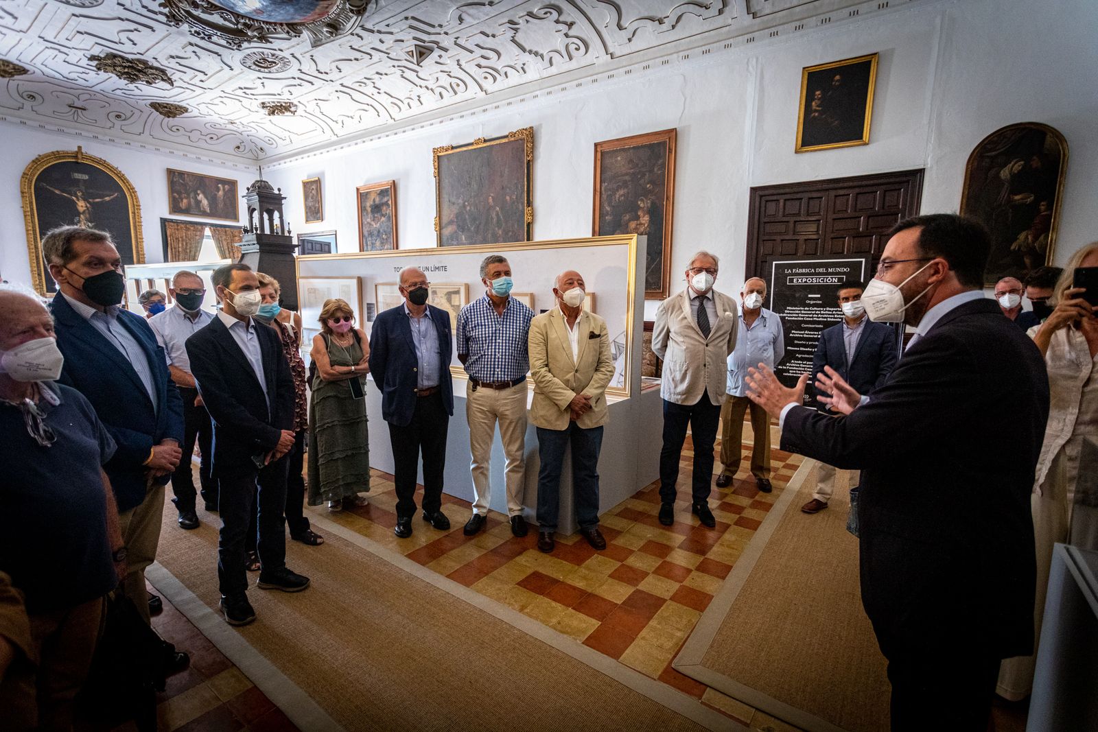 Imágenes de la exposición La fábrica del mundo en Sanlúcar