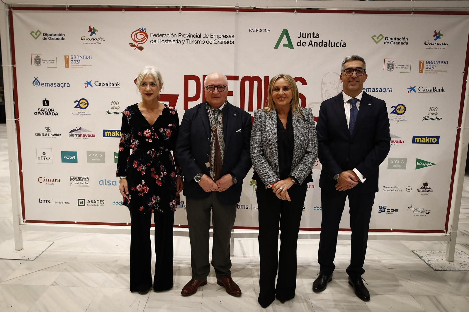 La ceremonia de entrega de los 27 Premios Galatino de Granada, en imágenes