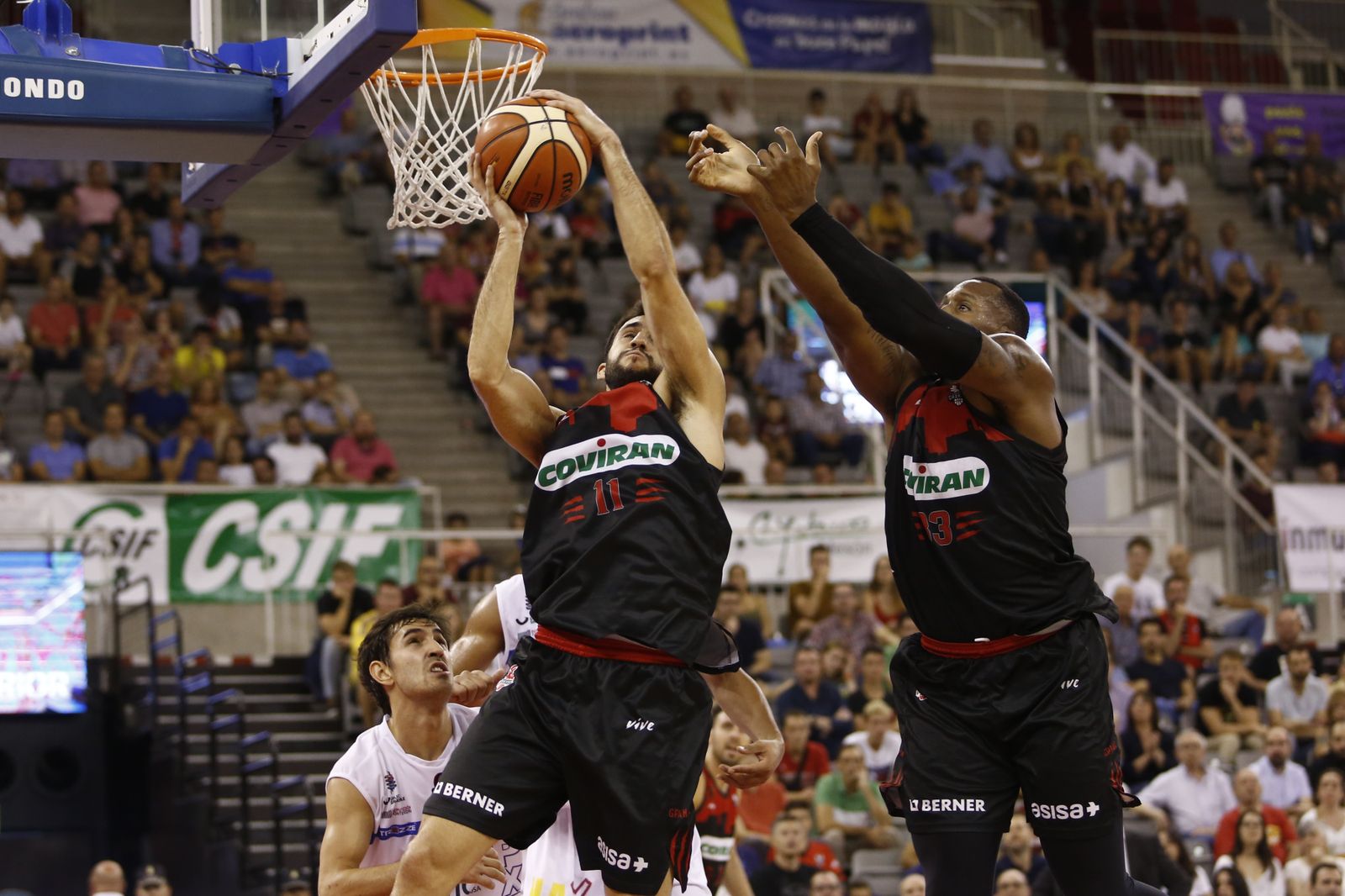 El dominio del rebote es un factor que está haciendo que el Covirán no esté más abajo.