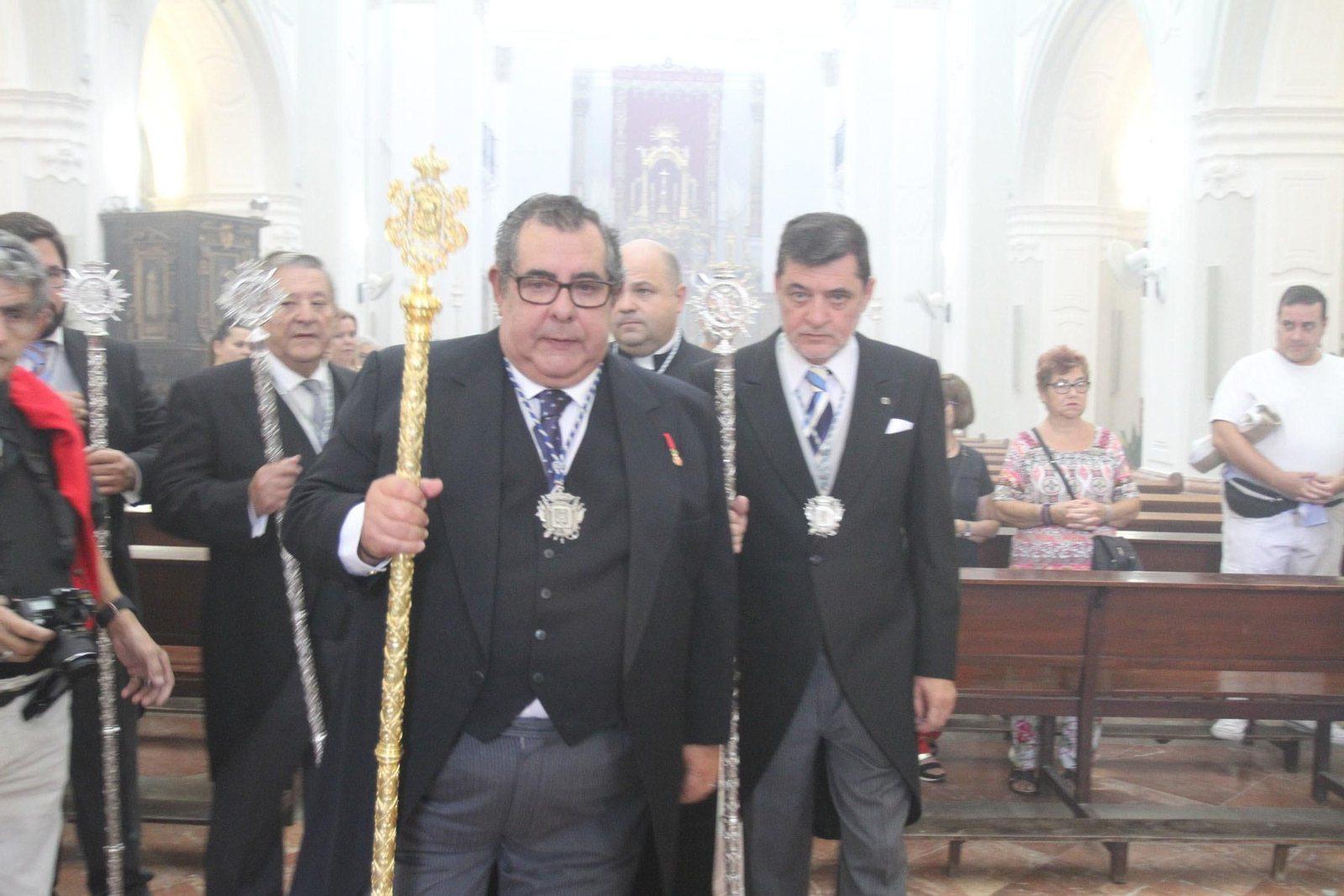 Procesión solemne de la Virgen de la Cinta.