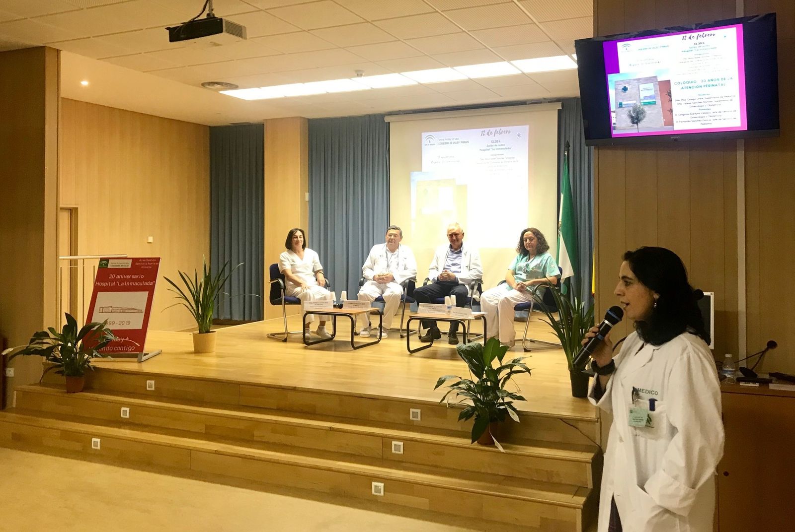 Conferencia en La Inmaculada.