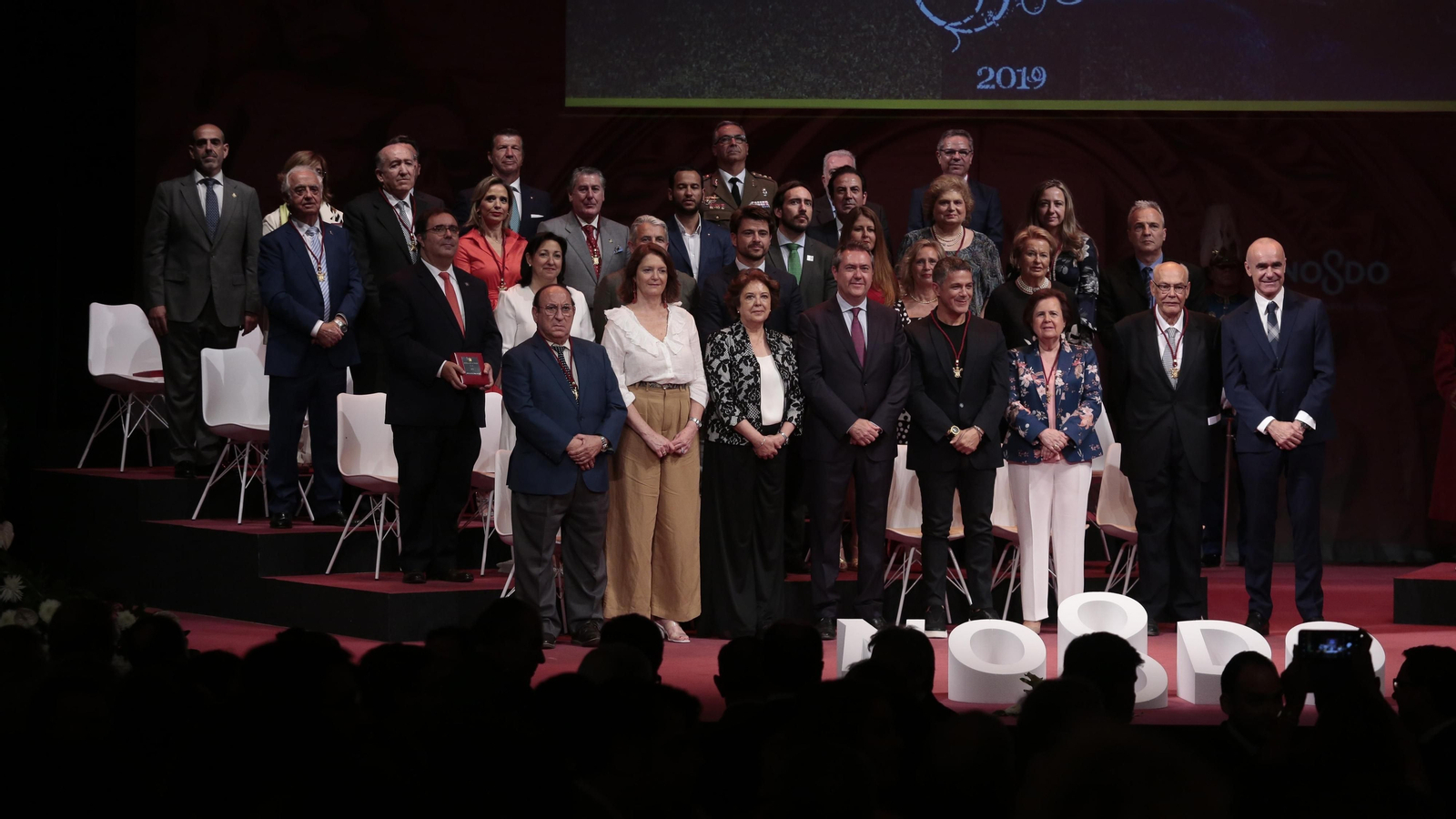 Las imágenes de la entrega de las Medallas de Sevilla