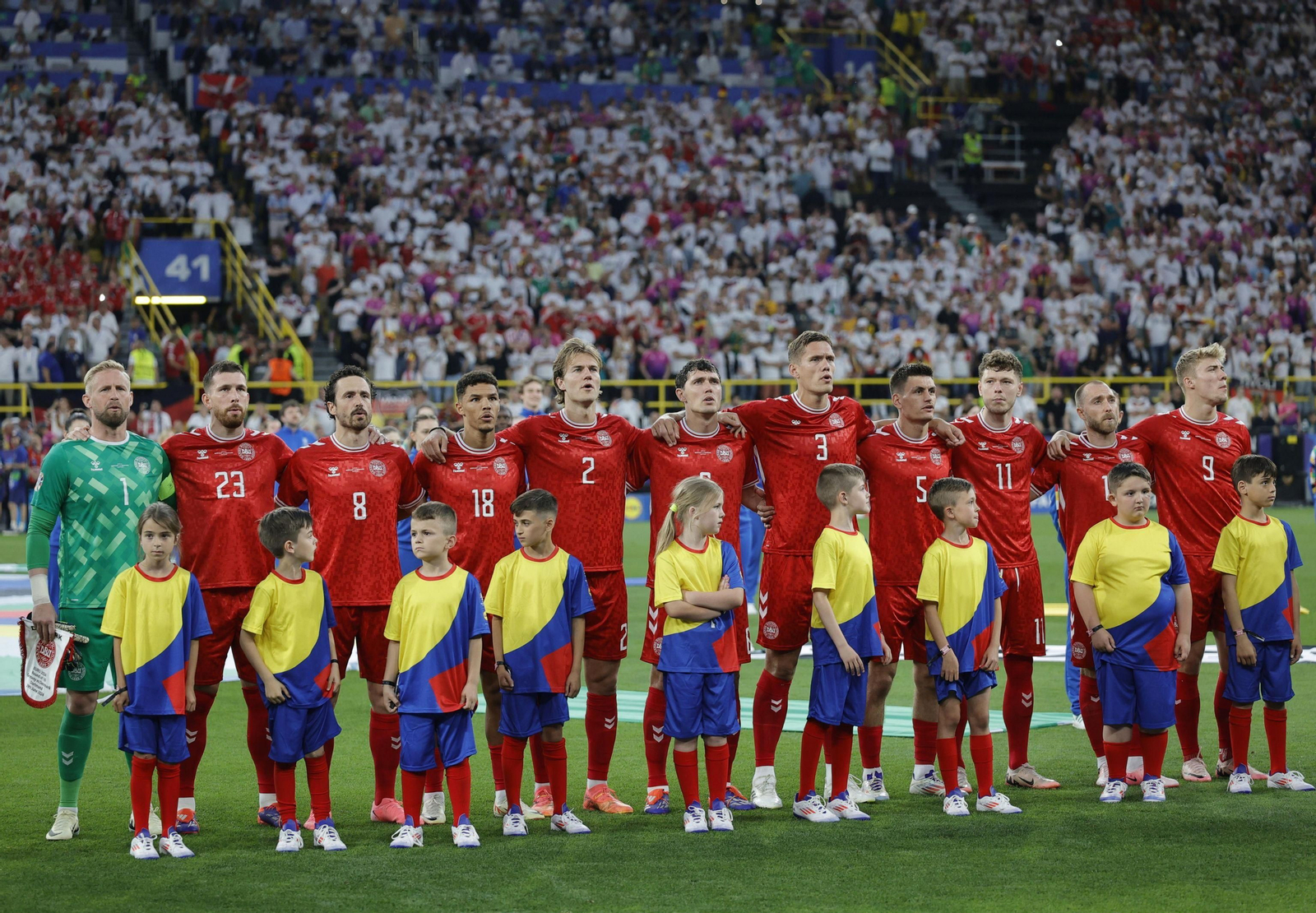 Las mejores fotos del Alemania - Dinamarca