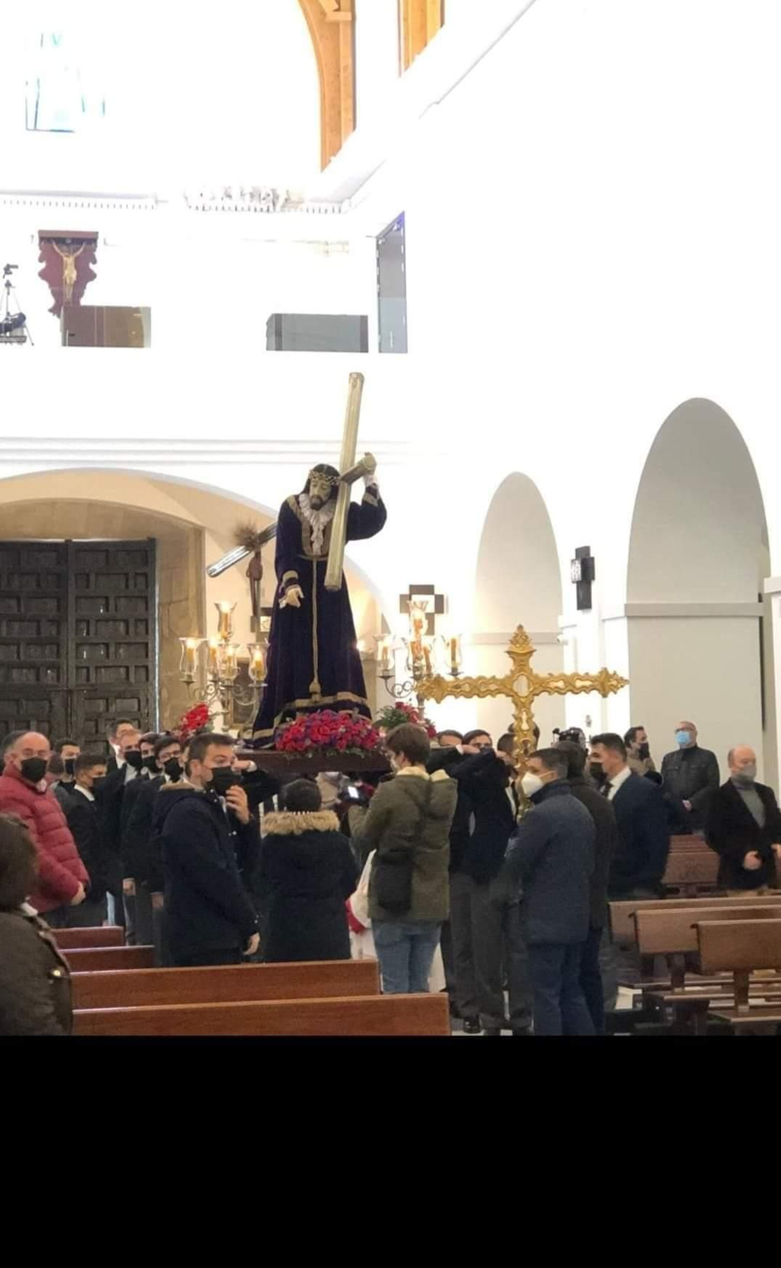 El traslado de las tallas de Pedro Muñoz de Toro en Lucena, en fotografías