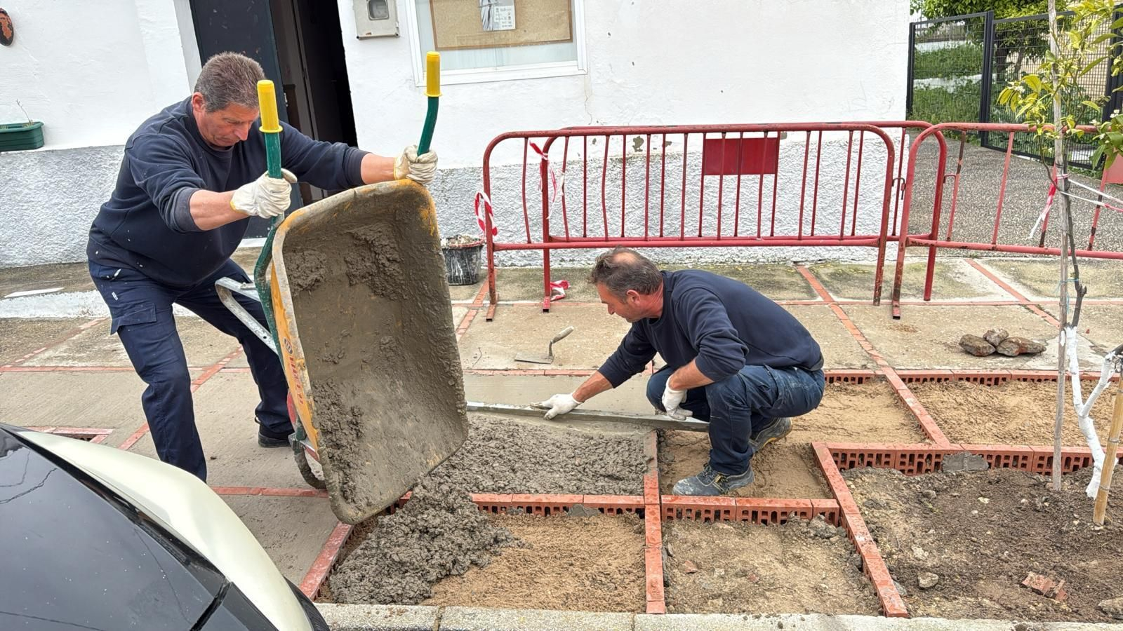 Dos de las personas que han desarrollado dicho plan.