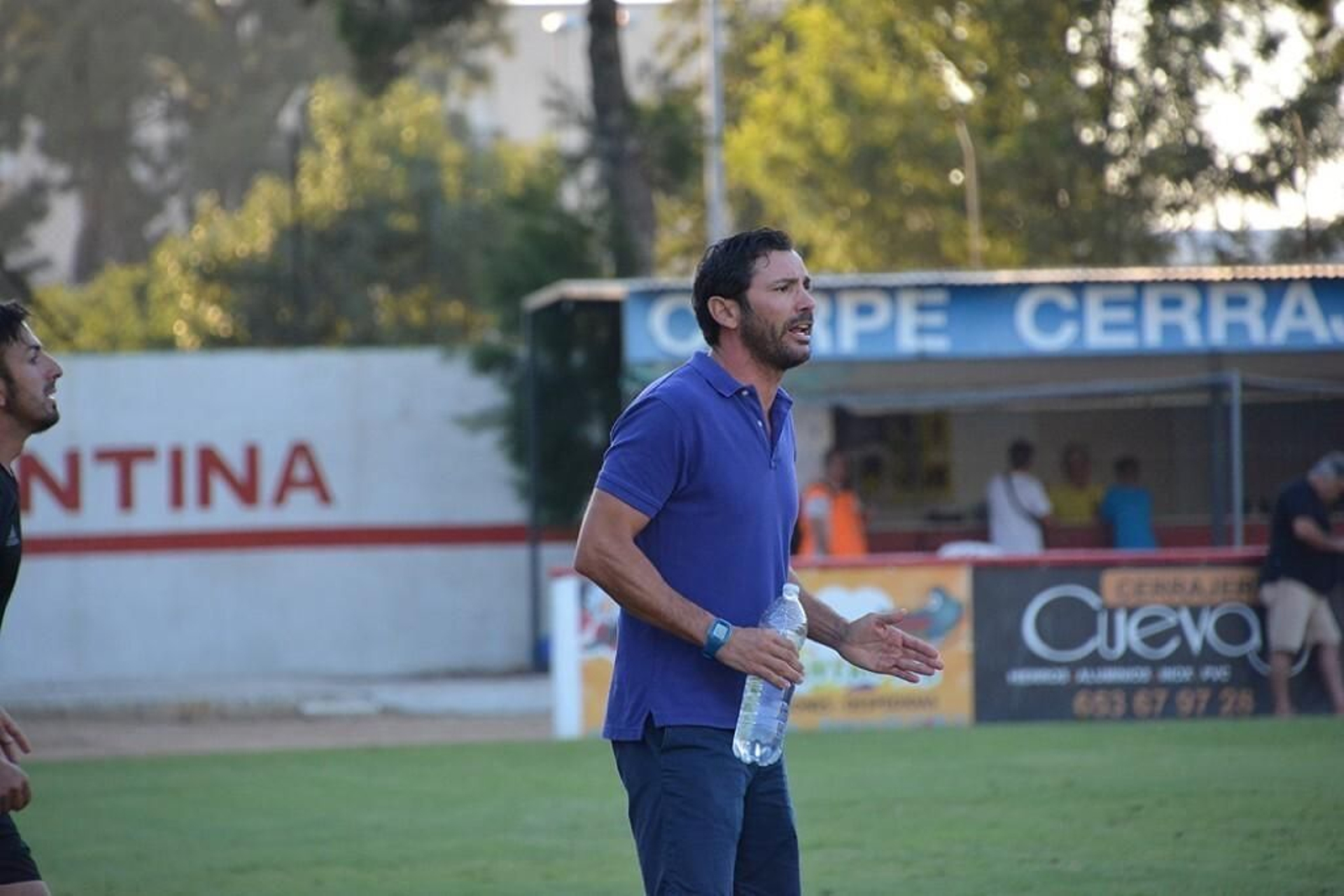 Keko Rosano, entrenador de la UD Los Barrios