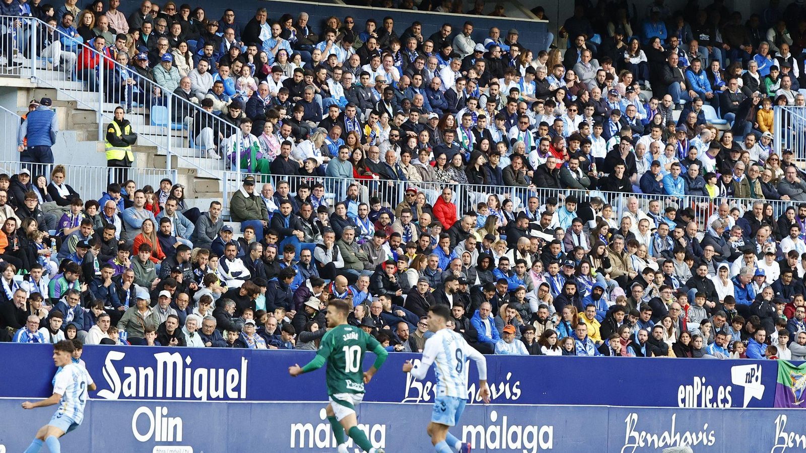 El Málaga CF-Racing de Ferrol, en fotos