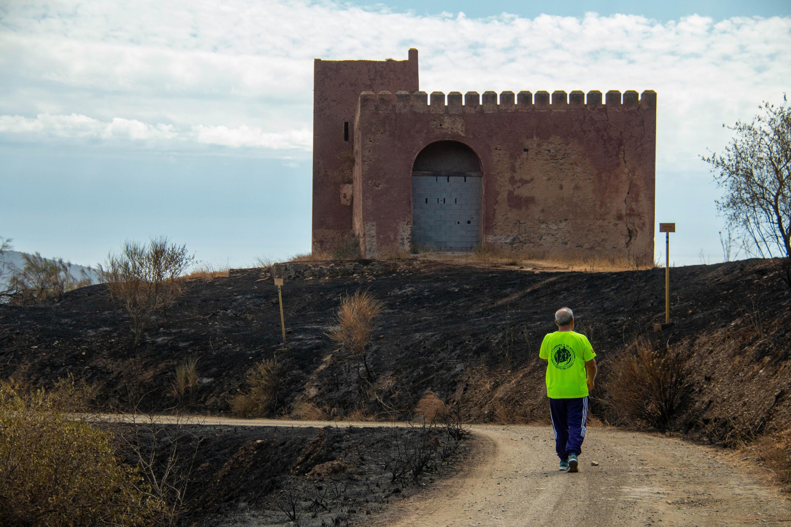Discrepancias entre los alcaldes afectados por el incendio de Los Guájares