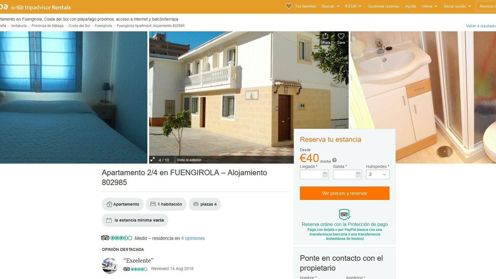 ¿Qué mejor forma de conocer Fuengirola que alojarse en la que fuera una antigua casa de pescadores?