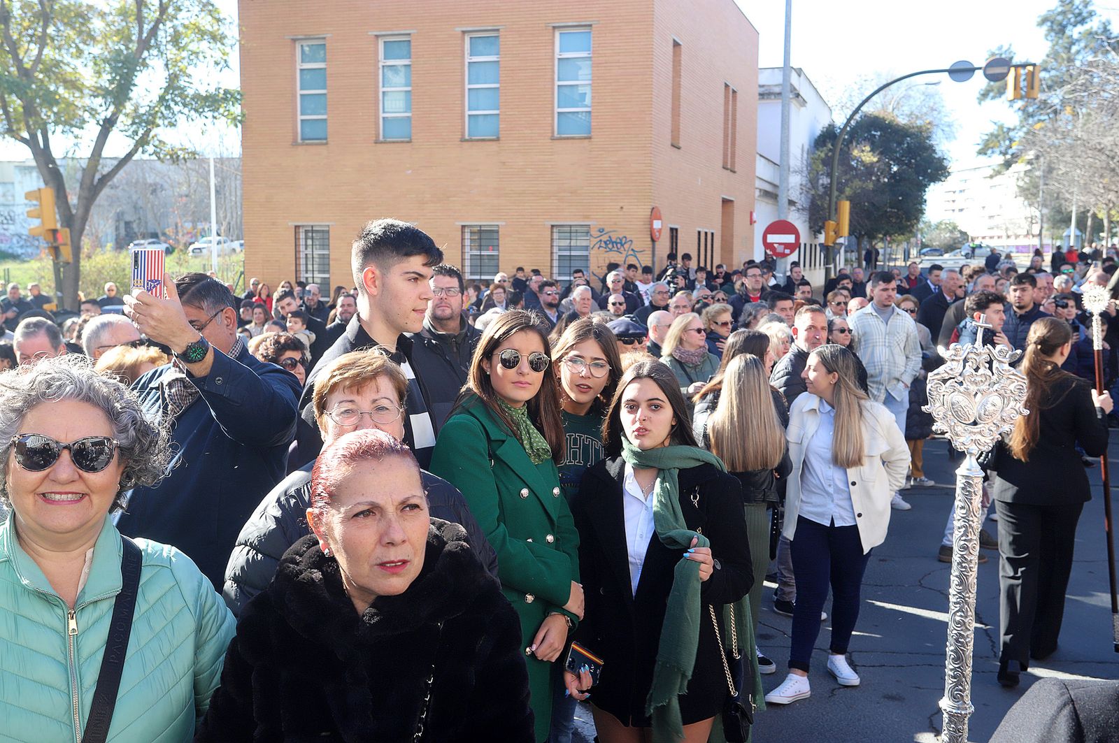 Imágenes de la procesión de San Sebastián en Huelva