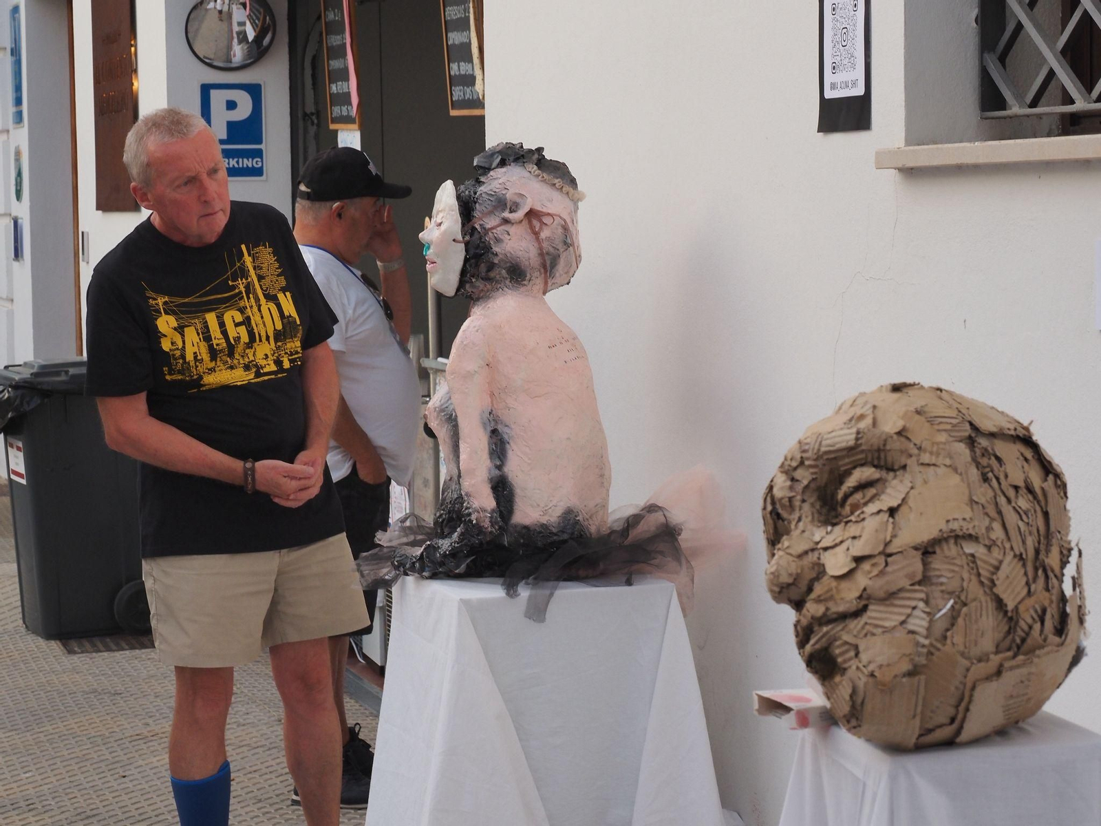 Paseo por el Arte de Ayamonte, el mayor museo efímero a cielo abierto, en imágenes