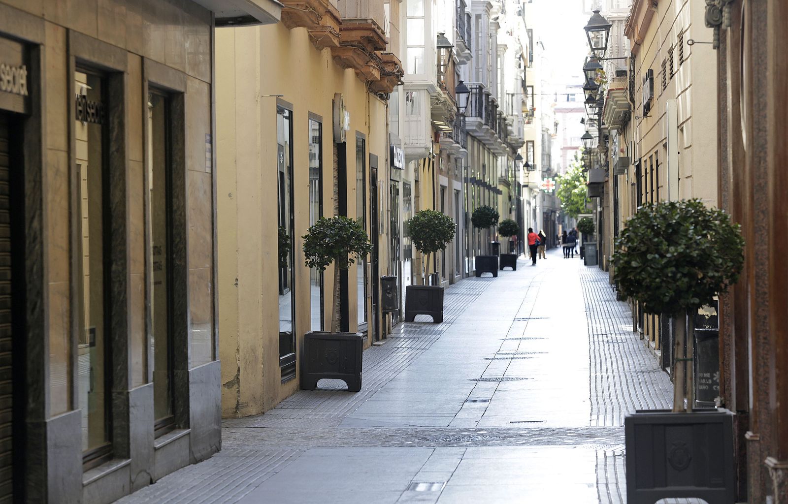 Imágenes del estado de alarma en cadiz - día 2