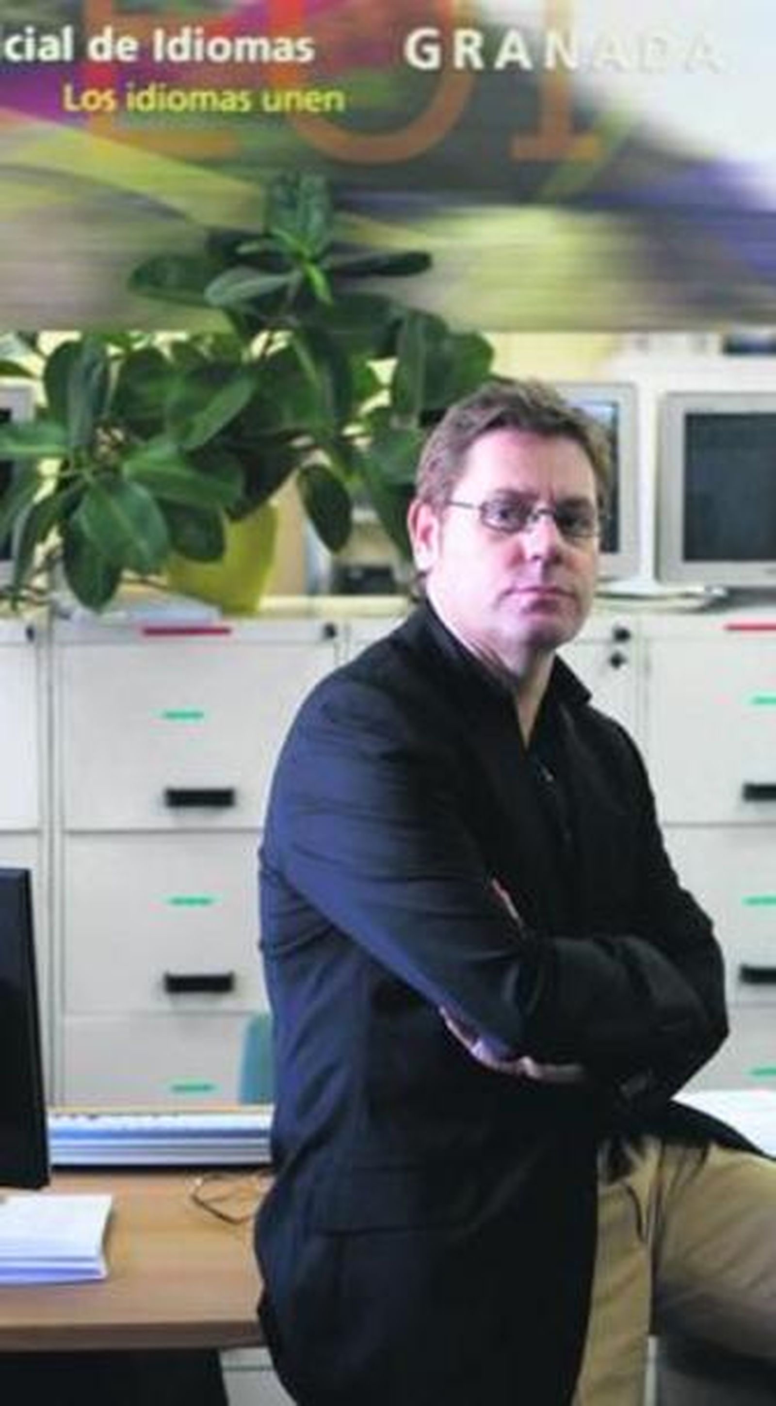 El director de la EOI de Granada, Juan Manuel Criado.