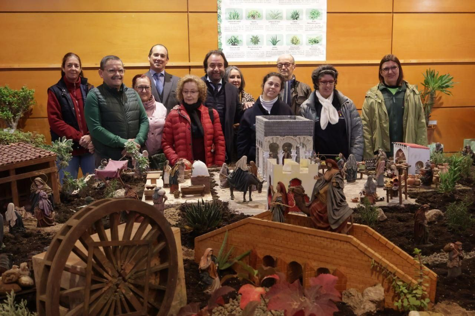 Belén que se puede visitar en el Jardín Botánico