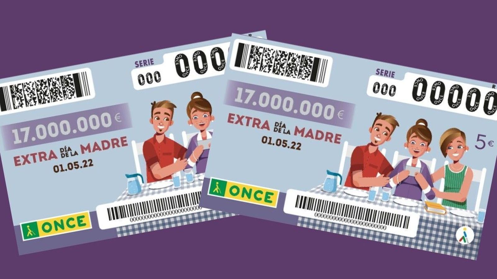 El Sorteo del Día de la Madre de la ONCE.