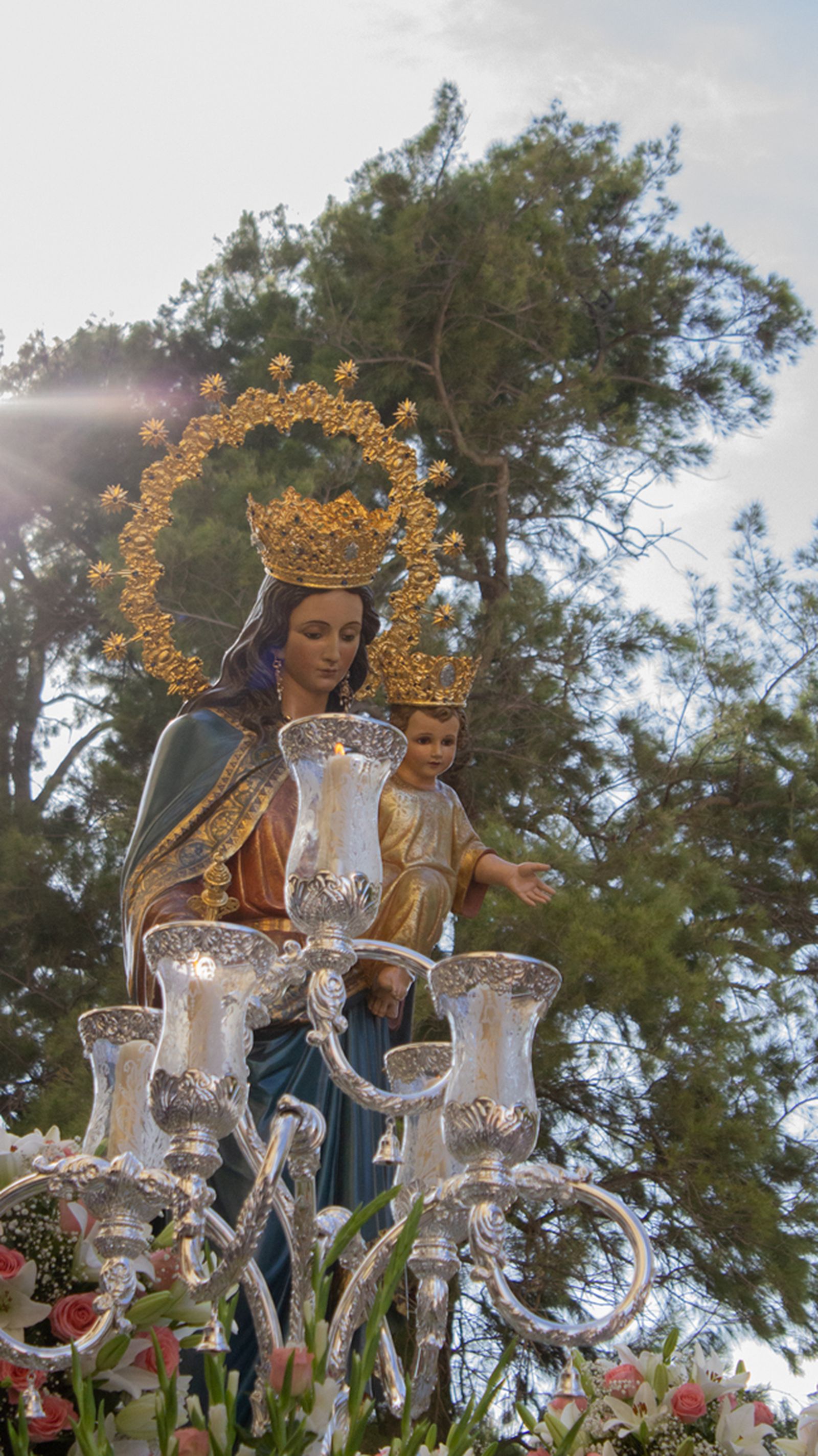 Fotos de la procesión de María Auxiliadora en Algeciras