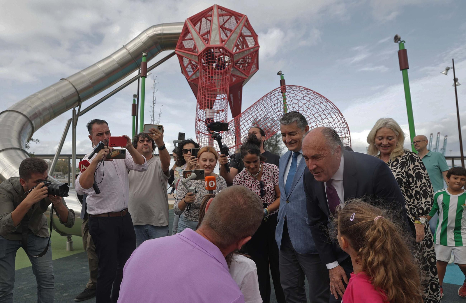 La inauguración de la I Fase del Lago Marítimo de Algeciras, en imágenes