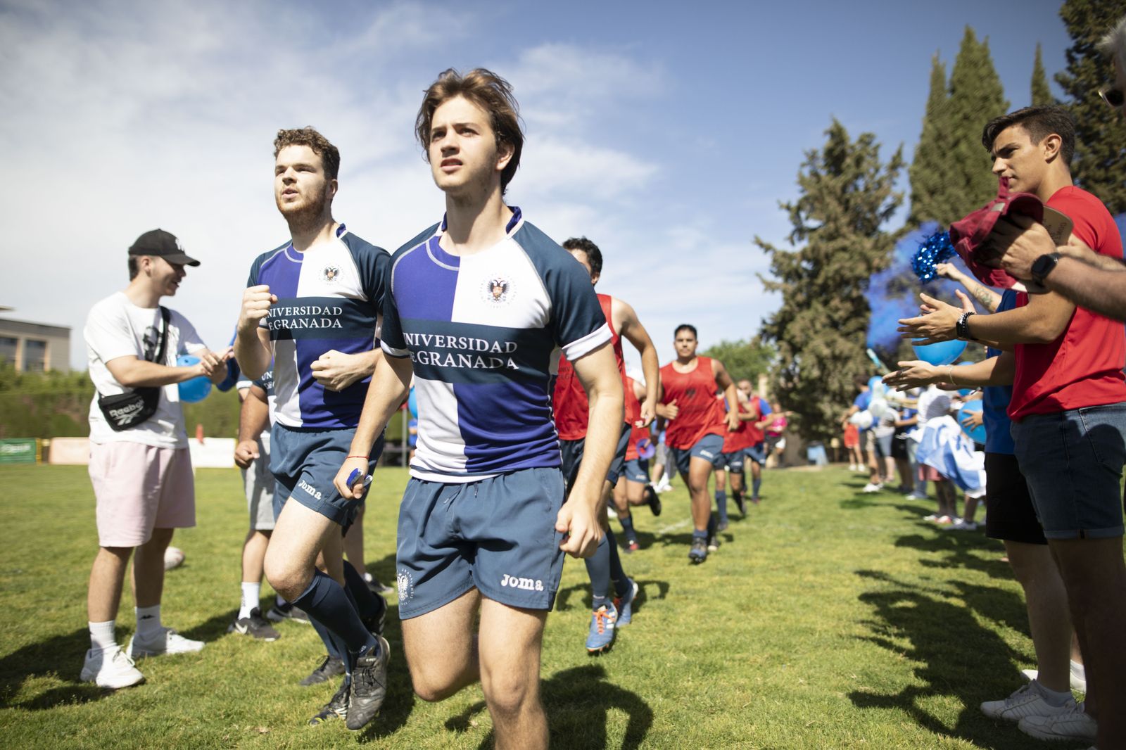 Las mejores fotos del partido del ascenso a División de Honor B de rugby entre Universidad de Granada y Portuense
