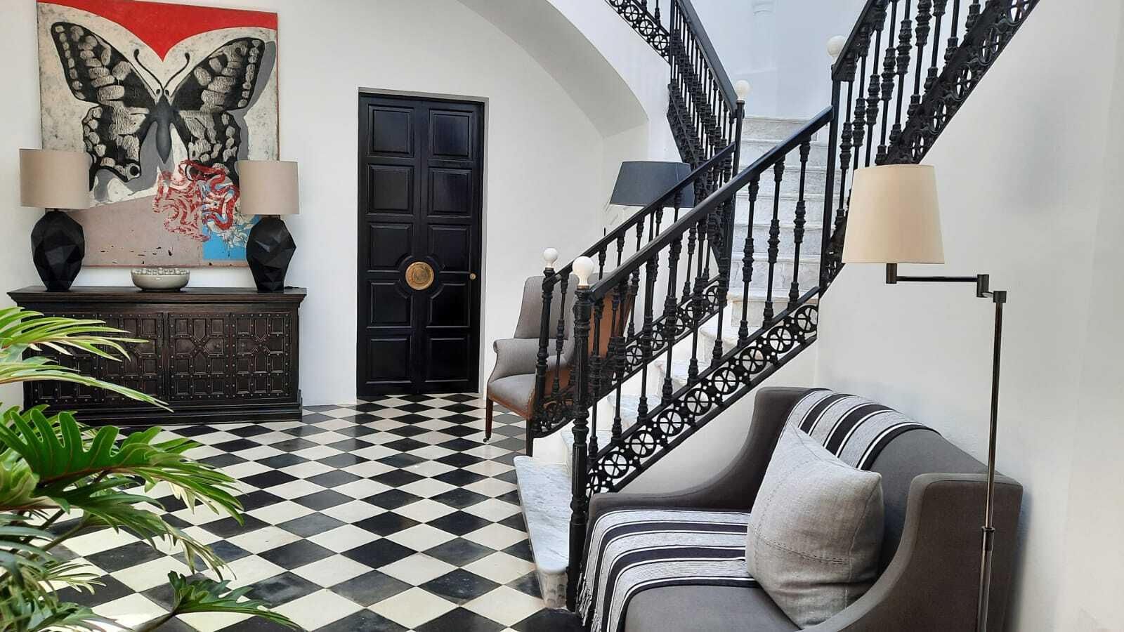 Hall del alojamiento.