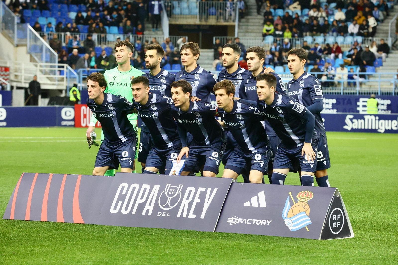 Málaga CF - Real Sociedad, en fotos