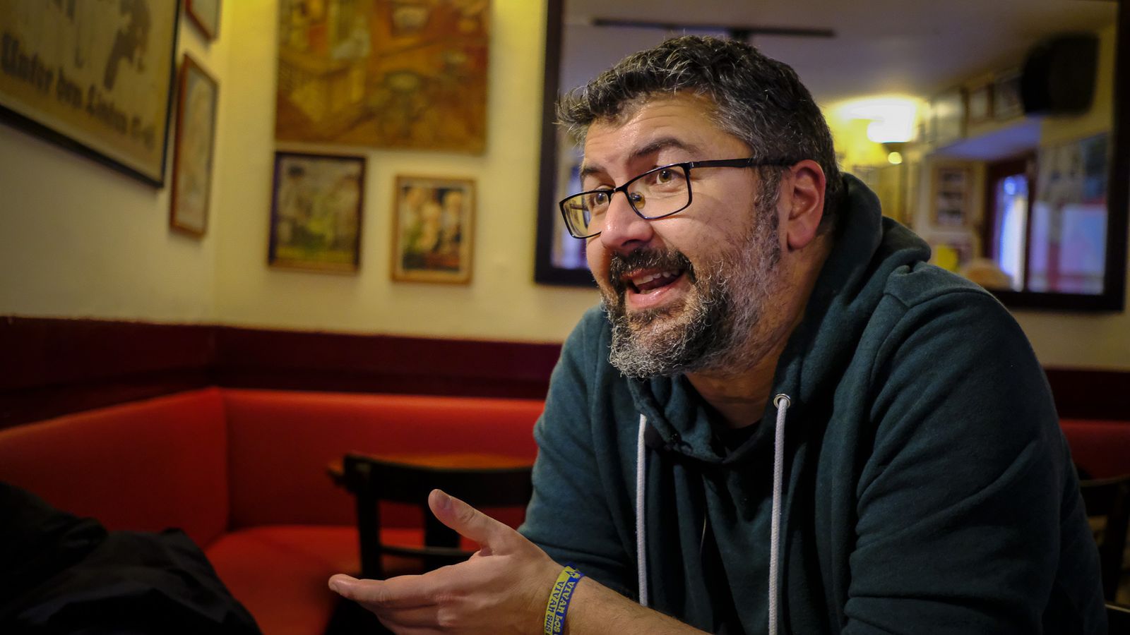 Vera Luque durante una entrevista para Diario de Cádiz en 2019 (Julio González)