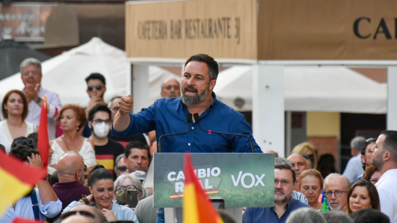 Las fotos del mitin de Vox en Algeciras