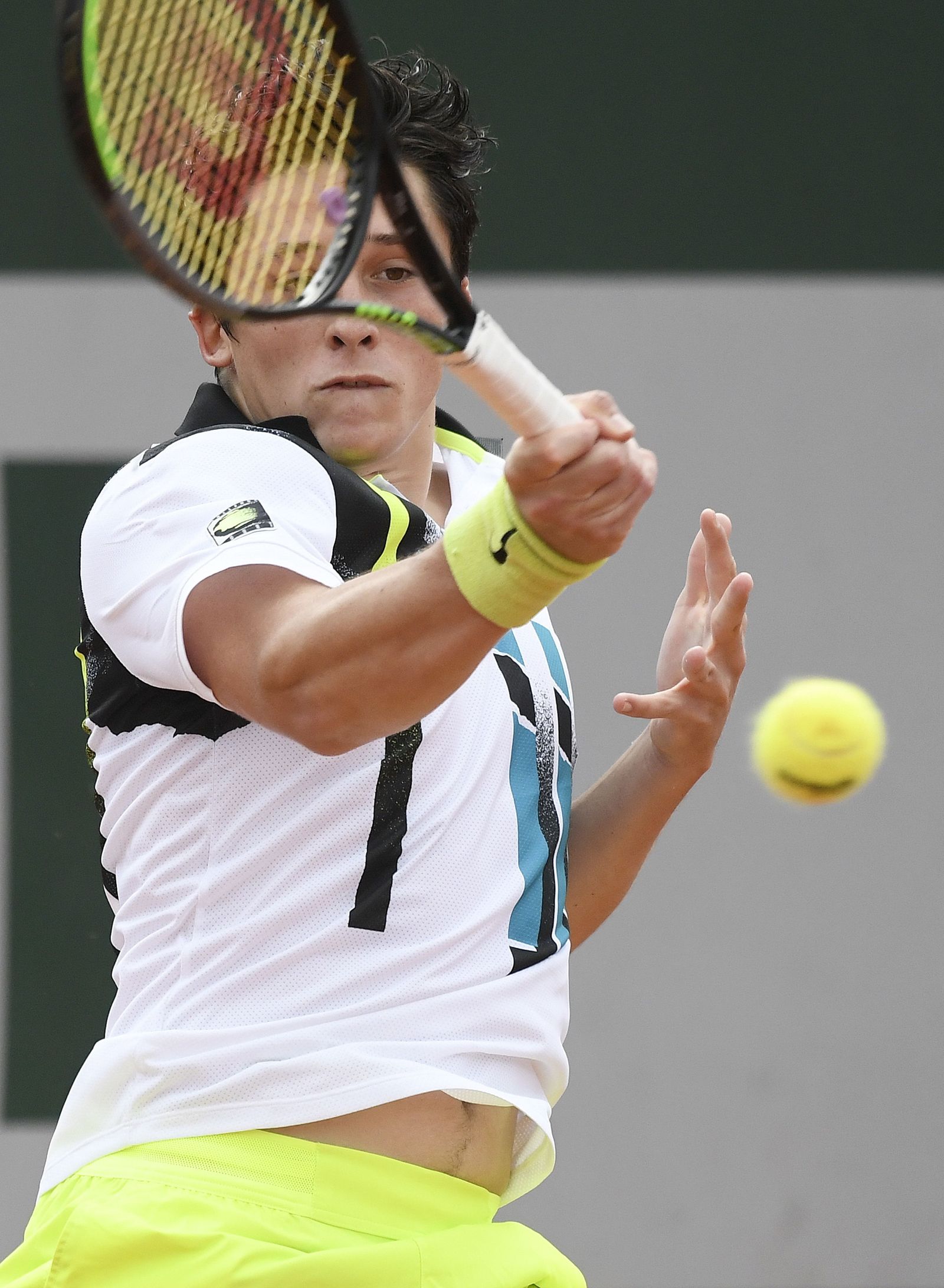 Las fotos de la victoria de Davidovich sobre Mayot en Roland Garros