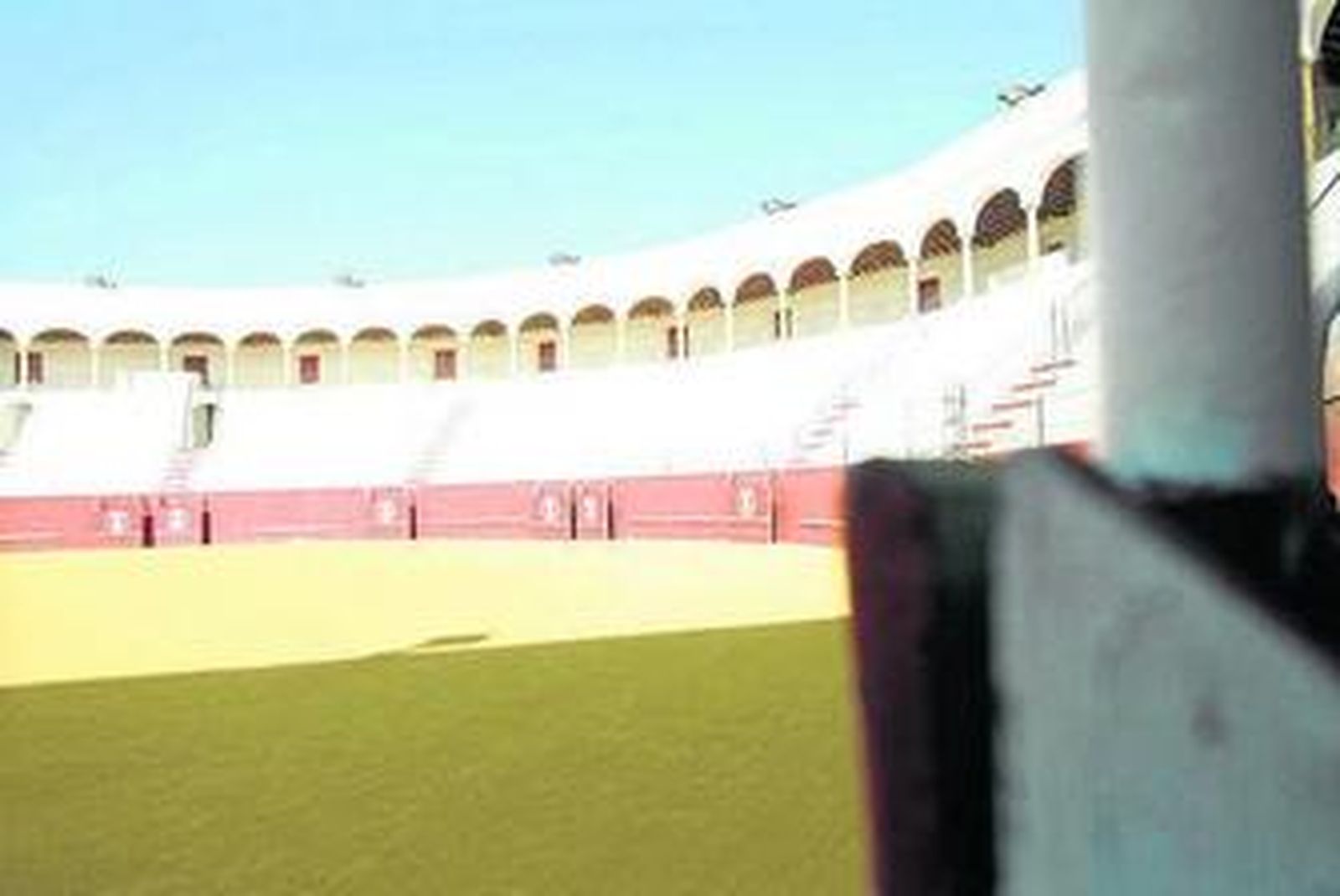 Interior de la plaza de toros de San Roque, en imagen de archivo.
