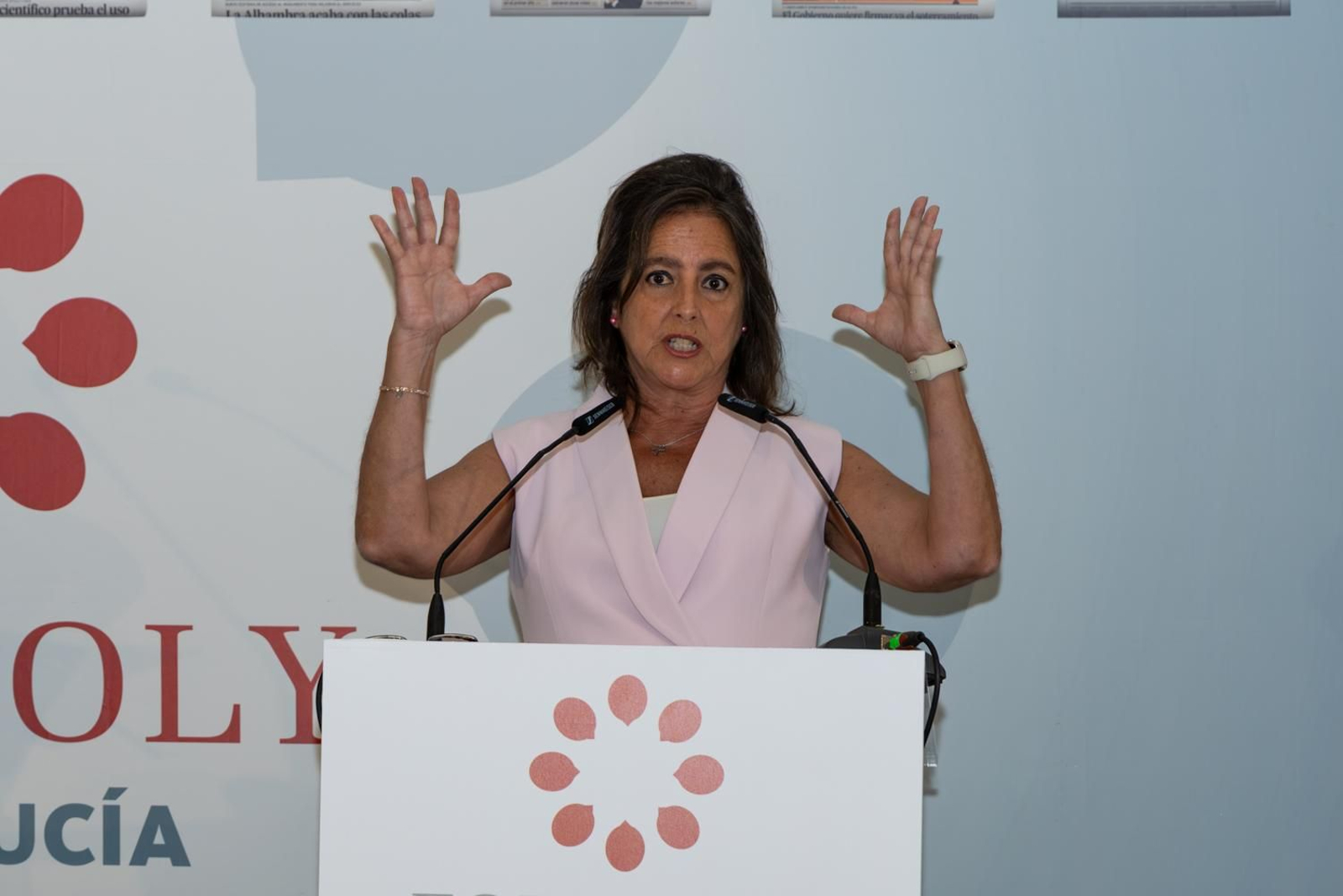 La sociedad jiennnese ha acompañado al Grupo Joly en su desayuno con la consejera.