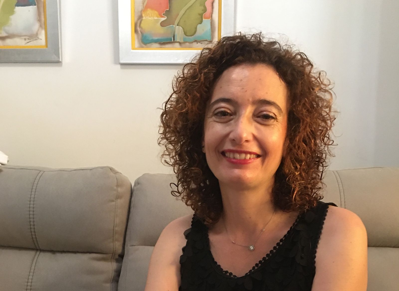 La coordinadora nacional de Asma de FENAER y secretaria de Sevilla Respira, Raquel Gómez.