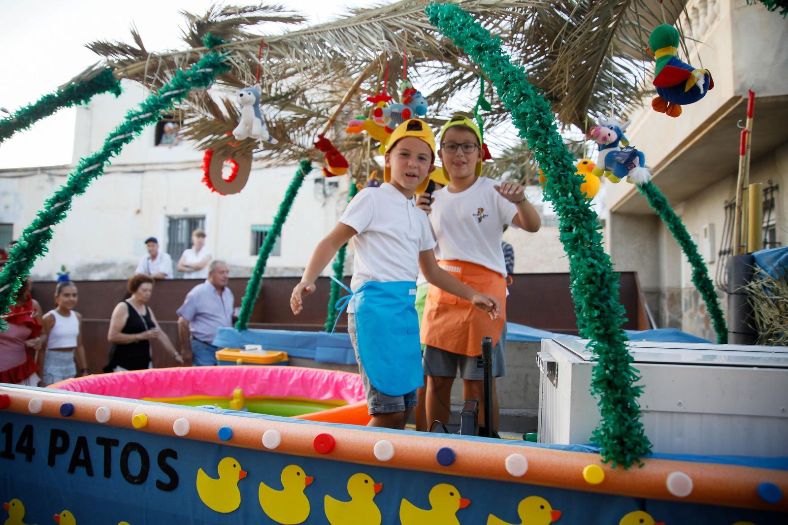Así se ha vivido el tradicional desfile de carrozas de Gérgal