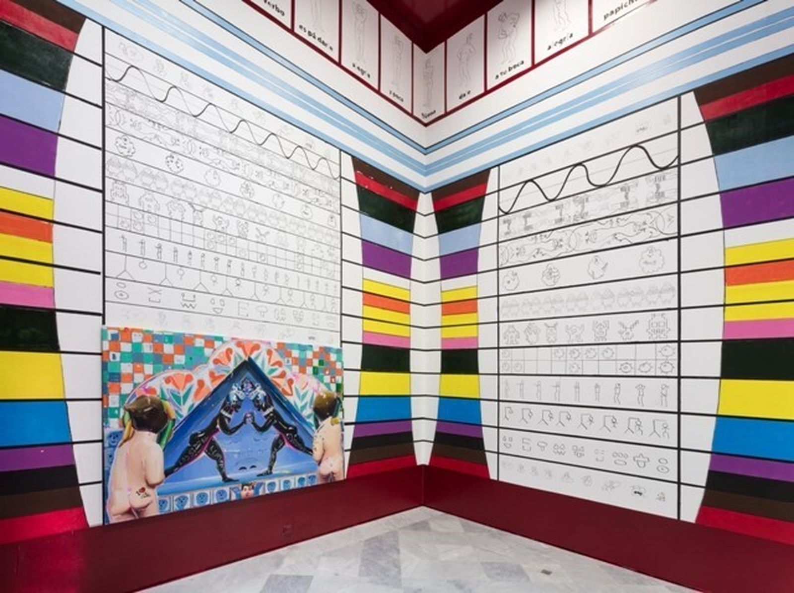 Obra de Ana Barriga en el CAAC.