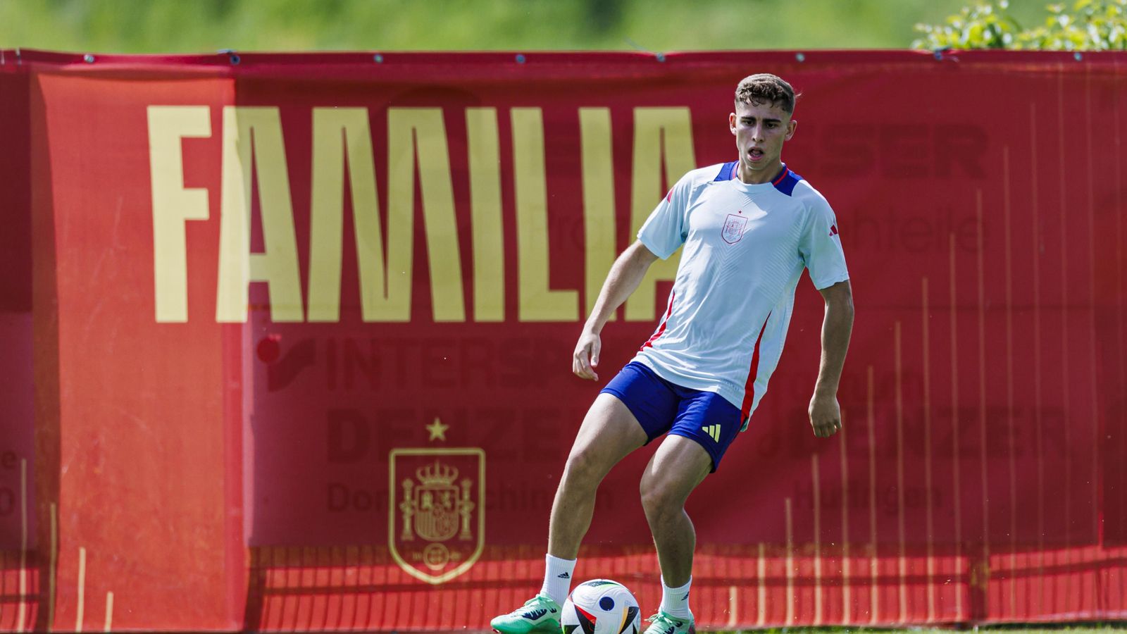 Las fotos de la selección española antes del partido contra Georgia