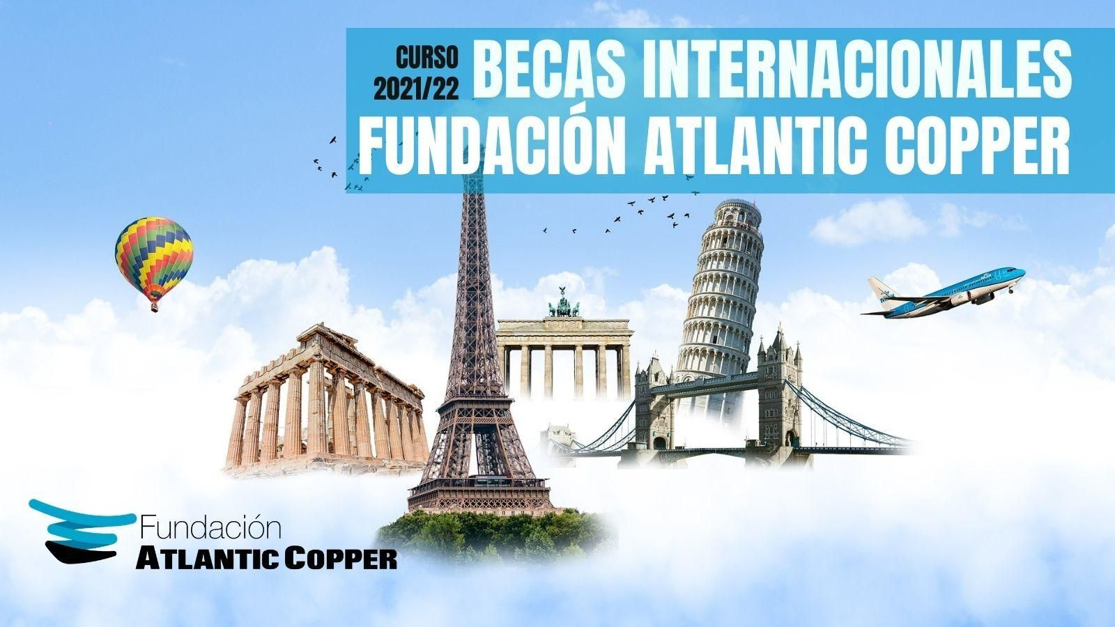 Imagen de la convocatoria de este año de las becas de la Fundación Atlantic Copper.