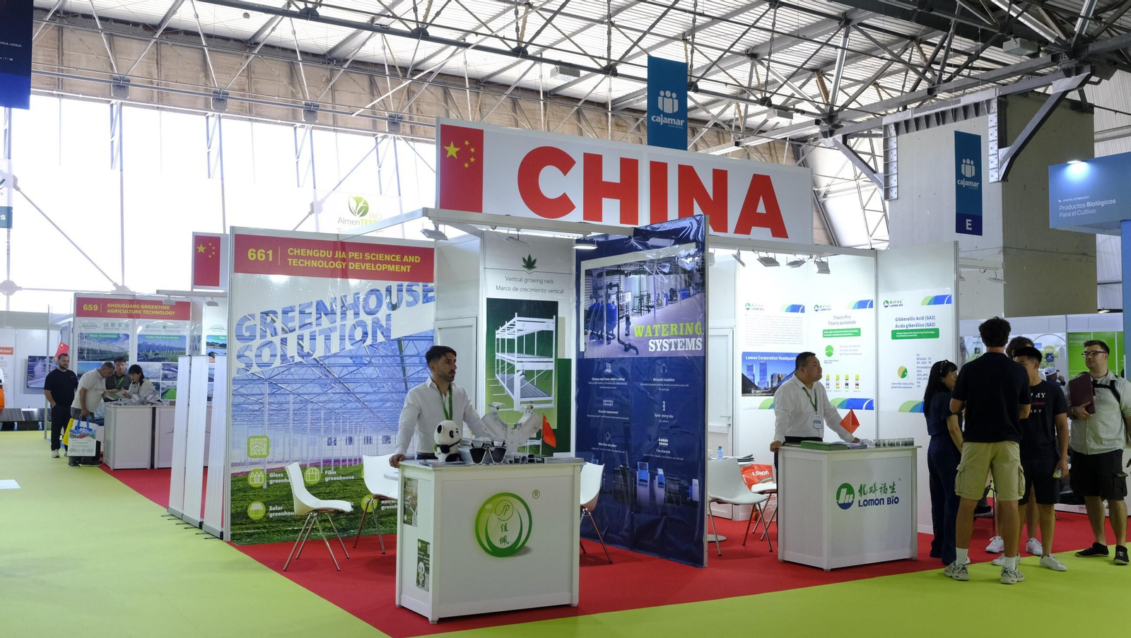 Imágenes del primer día de Infoagro Exhibition en Aguadulce